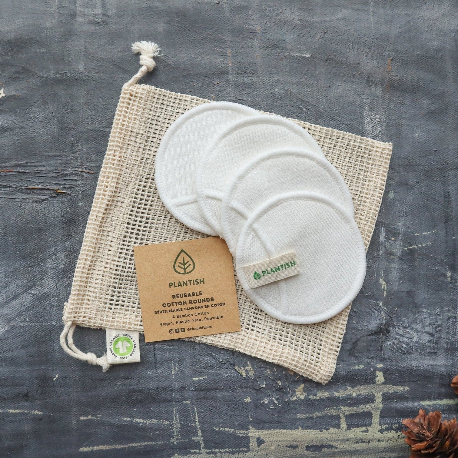 Reusable Cotton Rounds 100 Cotton