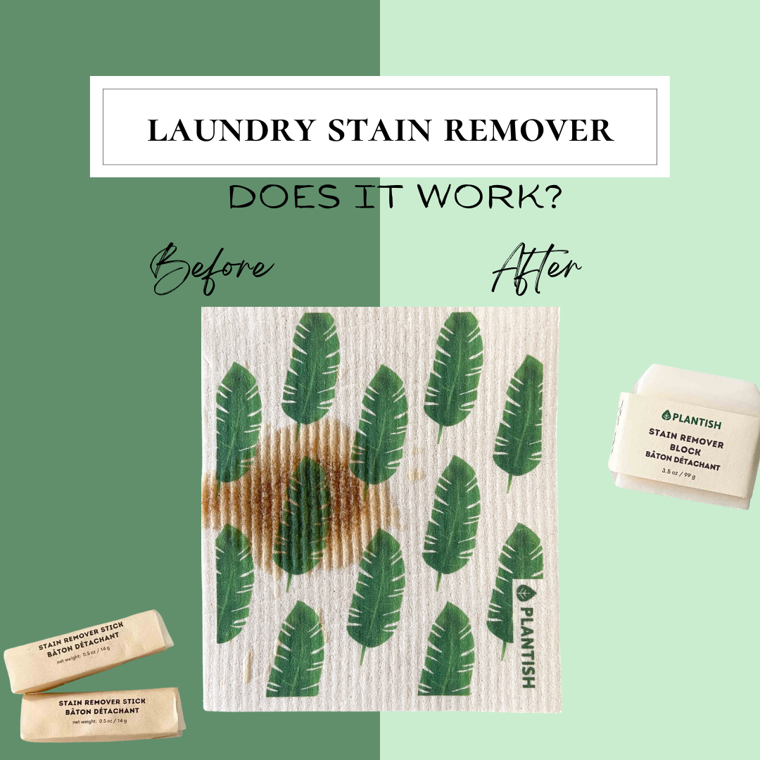 All Natural Laundry Stain Remover - Put to the Test