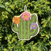 Blooming Cactus - Hanging Hand Towel