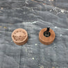 Front and Back Views of the "My Own Soft Corner" Wooden Essential Oil Diffuser for Car