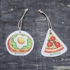 Set of 2 Gourmet Feast Pop Up Sponges