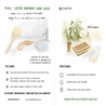 Dual-layer Bamboo Soap Dish Infographics | Plantish Future
