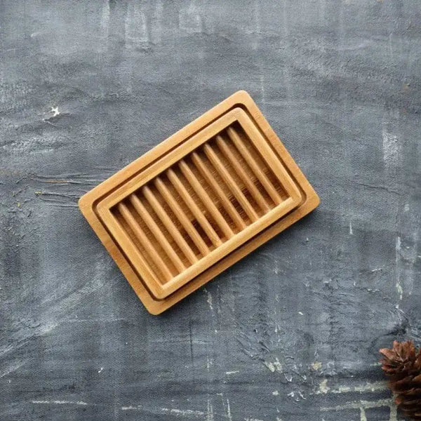 Natural Bamboo Soap Dish - Zero Waste Biodegradable Soap Tray - Plasti –  Smile Boutiques