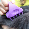 Regular brushing in bath time distributes natural skin oils down the pet's coat for a healthy, shiny appearance.