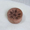 Snowflake - Wooden Essential Oil Diffuser for Car