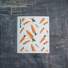 Carrot reusable swedish dishcloth made with vegetable cellulose (wood pulp) and cotton, making it 100% compostable and plastic free!