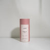 Rose and citrus full sized eco friendly deodorant stick.