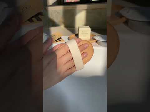 Video of person using dry body brush on arm | Plantish Future