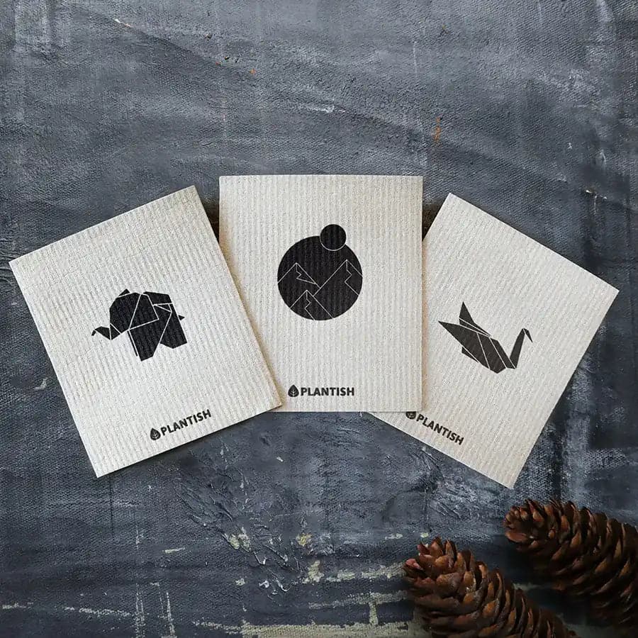 Mystery Swedish Sponge Cloth Set Plantish