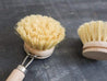 Plantish Future Home & Kitchen Zero Waste Cleaning Set - Sisal Brush Kit Close up Top View